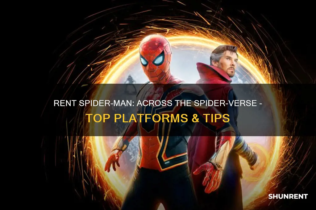 where to rent spider man across the spider verse
