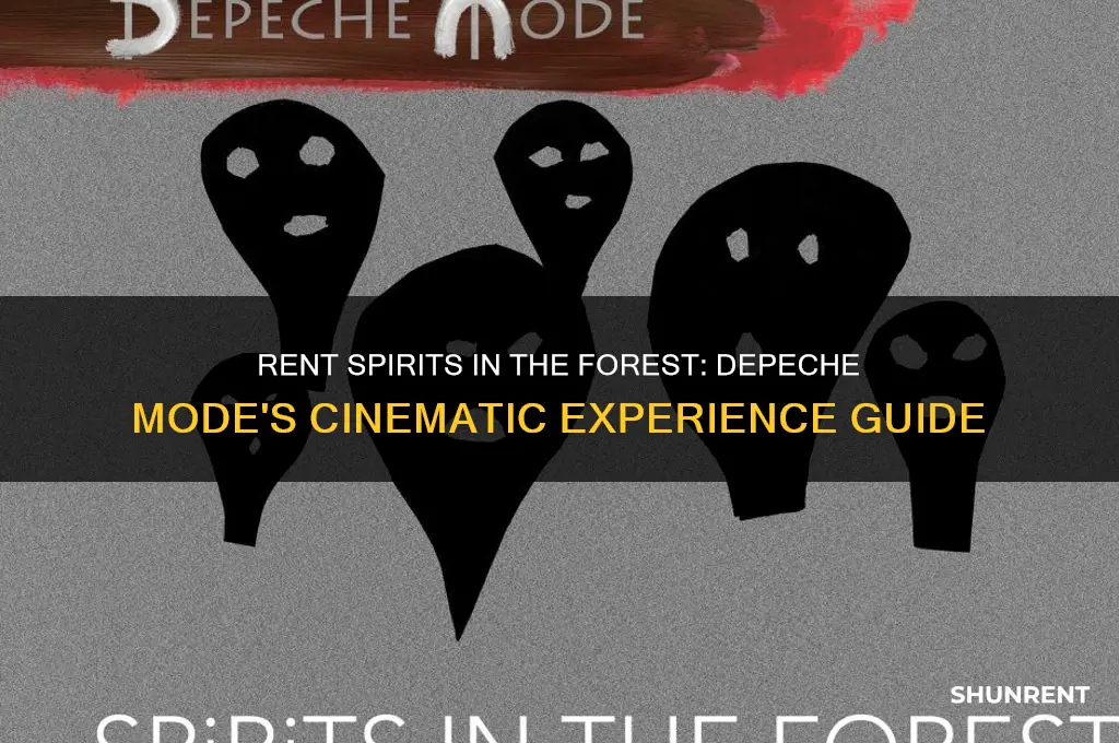 where to rent spirits in the forest depeche mode