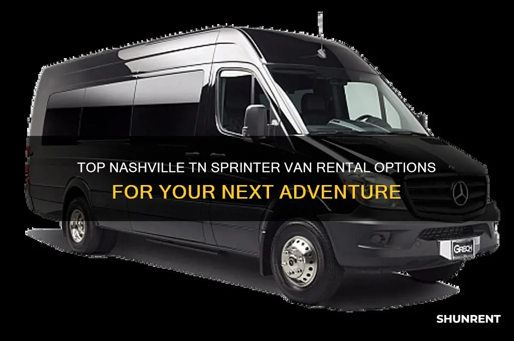 where to rent sprinter vans in nashville tn