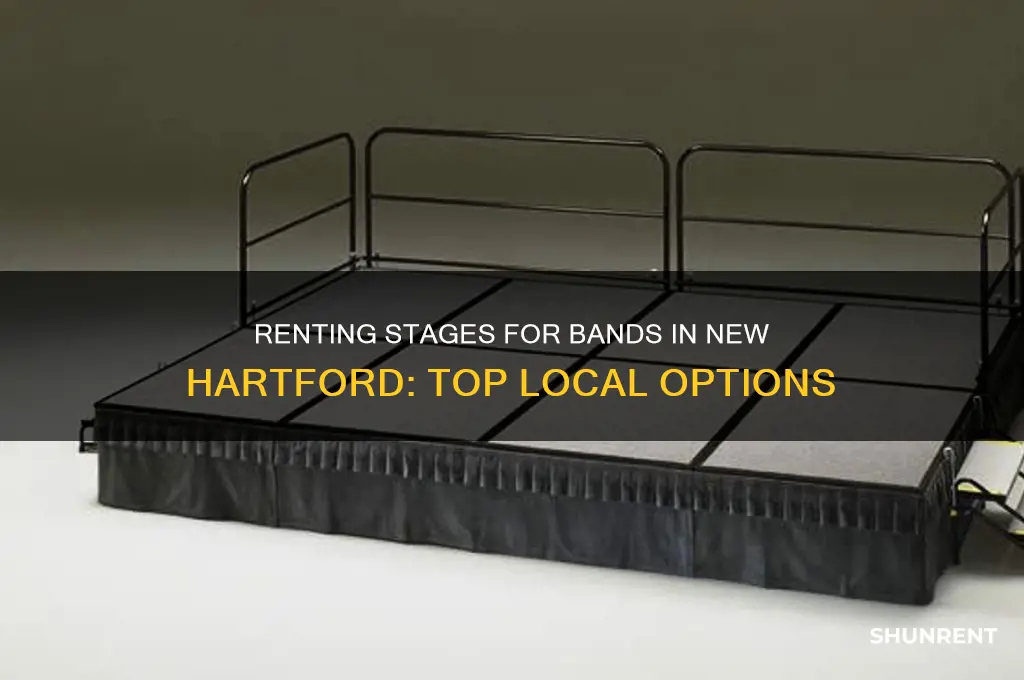 where to rent stages for a band in new hartford