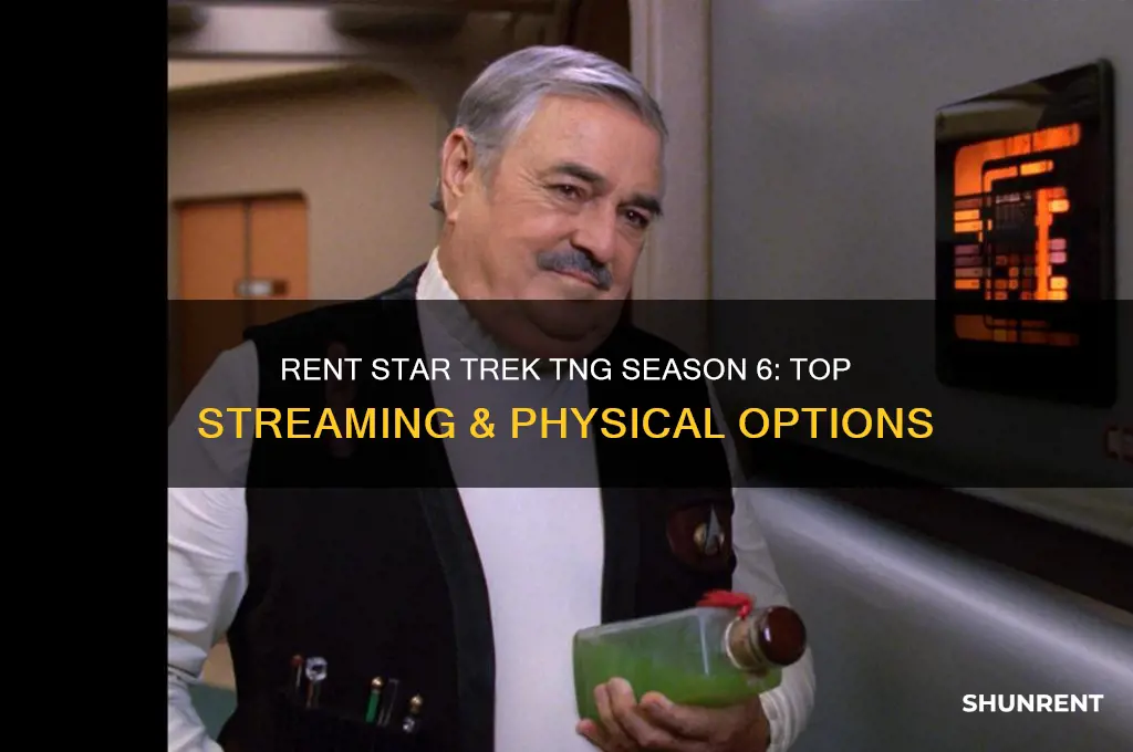 where to rent star trek tng season 6