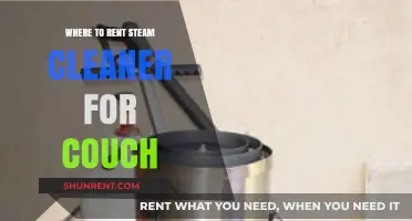 Top Spots to Rent Steam Cleaners for Couch Cleaning Near You