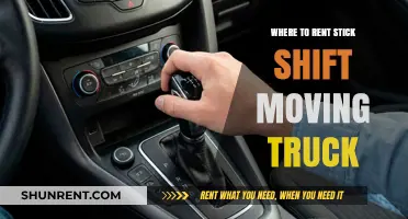 Where to Rent a Stick Shift Moving Truck: A Comprehensive Guide