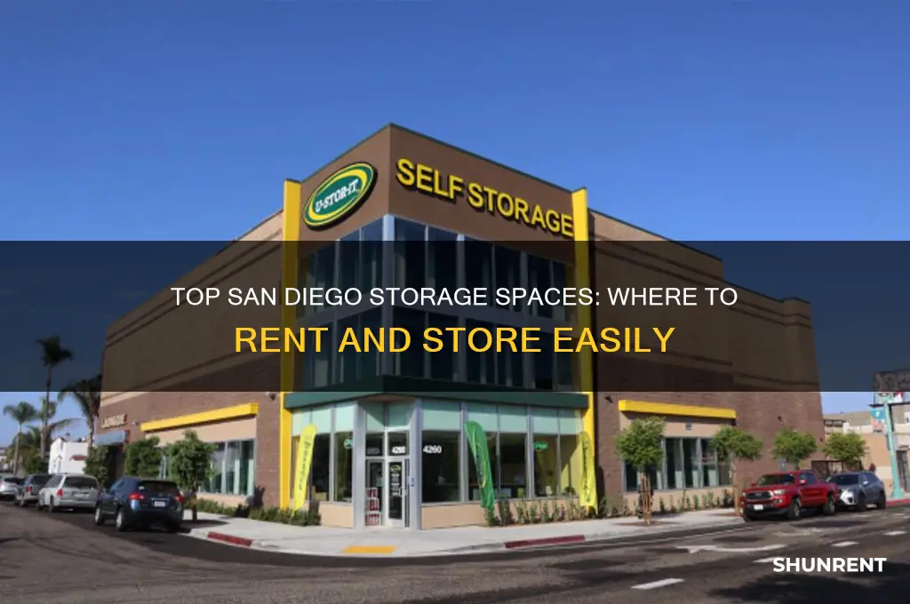 where to rent storage spaces in san diego