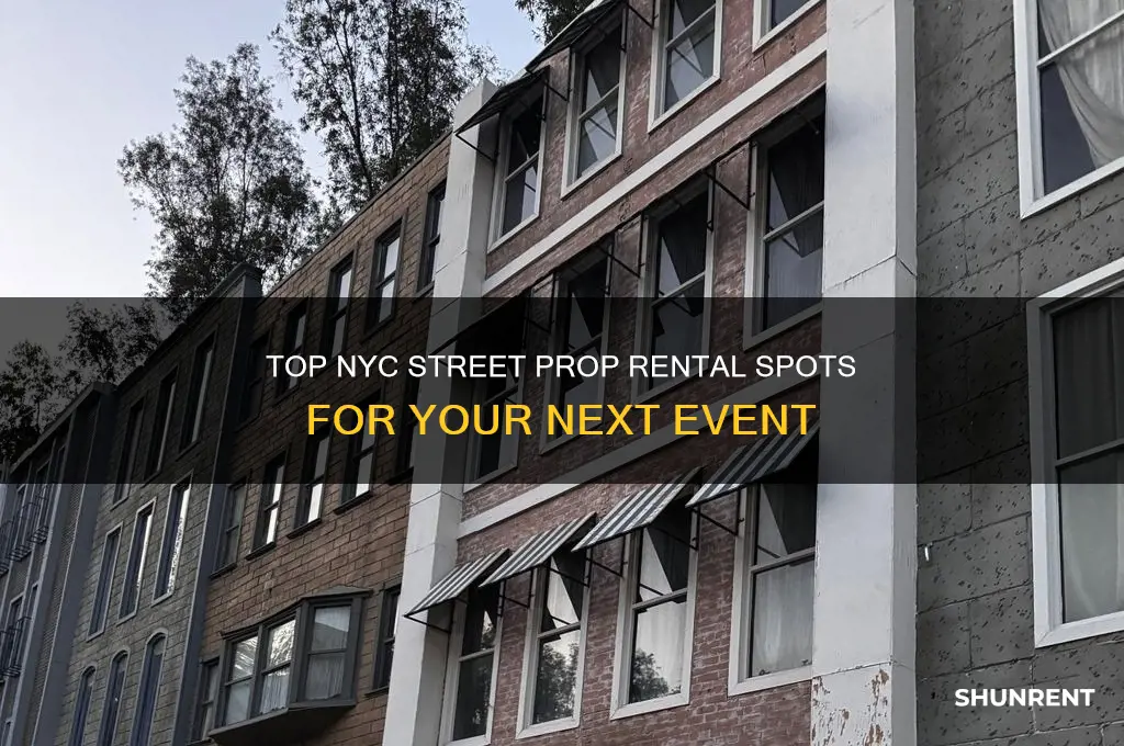where to rent street props in new york city