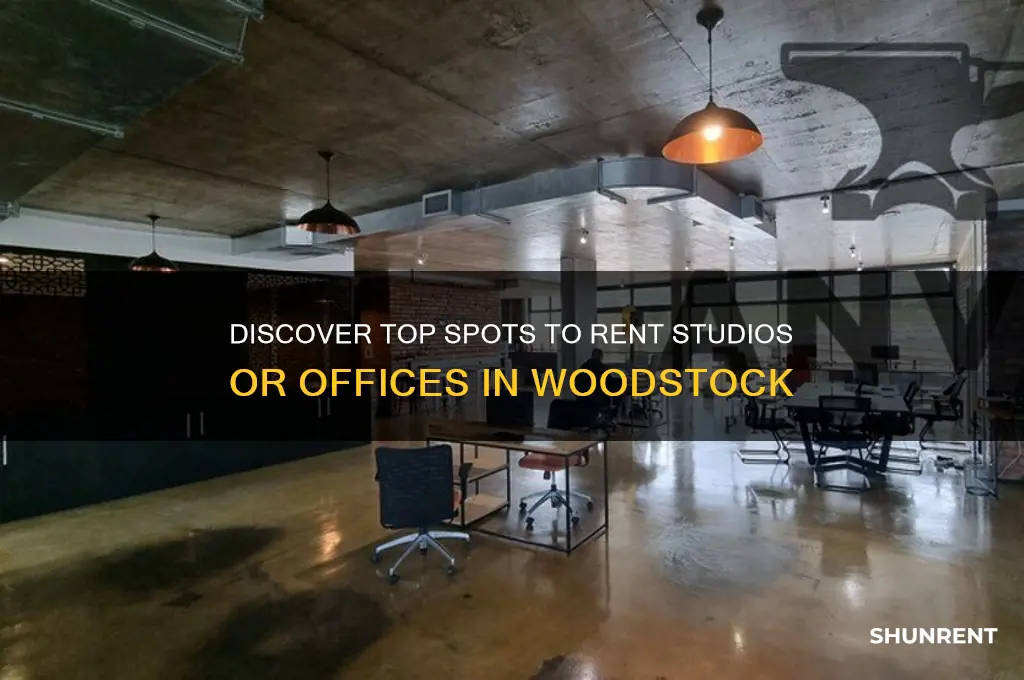 where to rent studio or office in woodstock