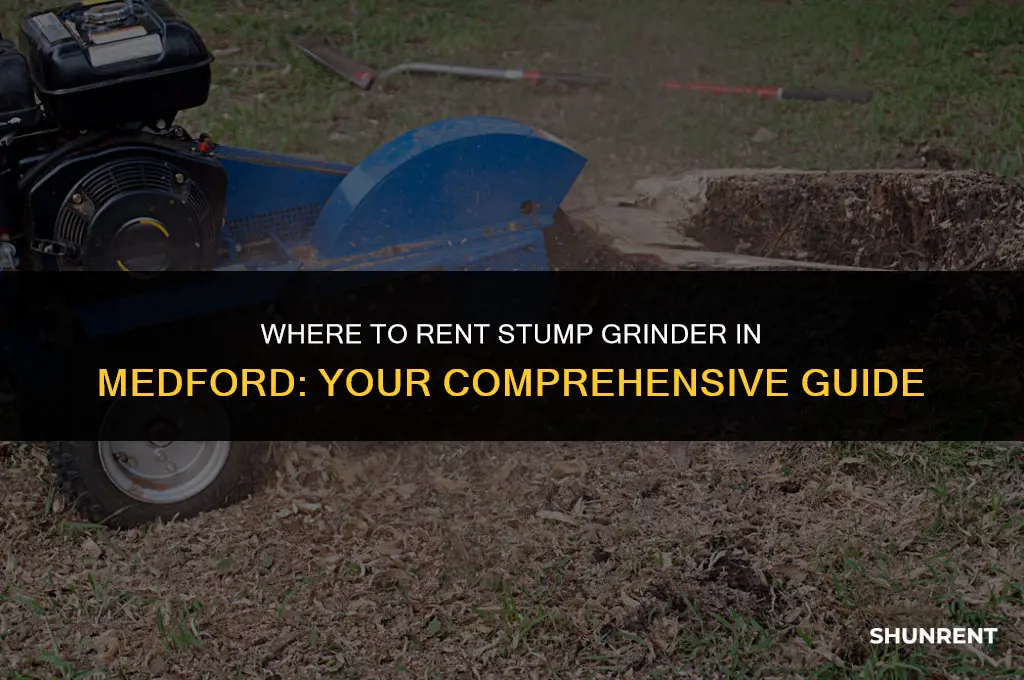 where to rent stump grinder in medford