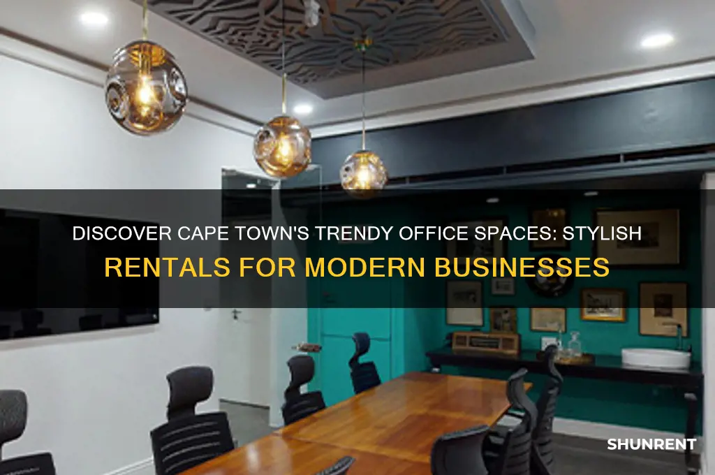 where to rent stylish office space in cape town