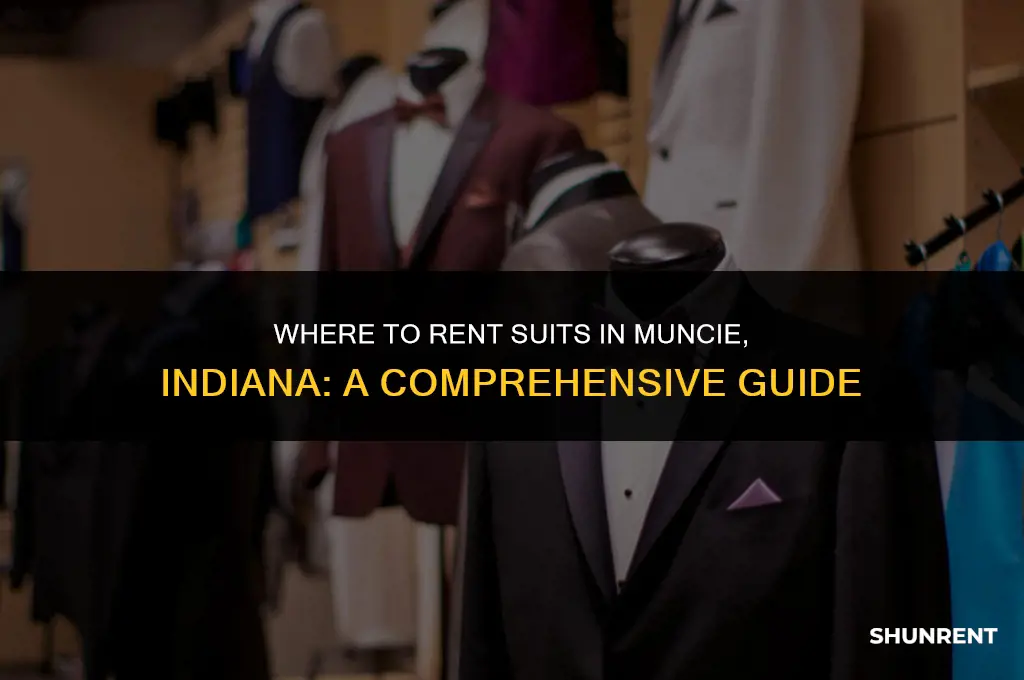 where to rent suits in muncie indiana