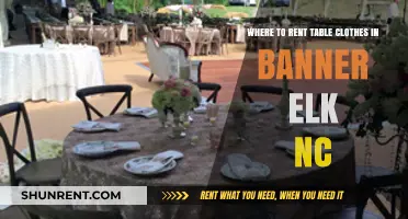 Top Tablecloth Rental Options in Banner Elk, NC: A Guide