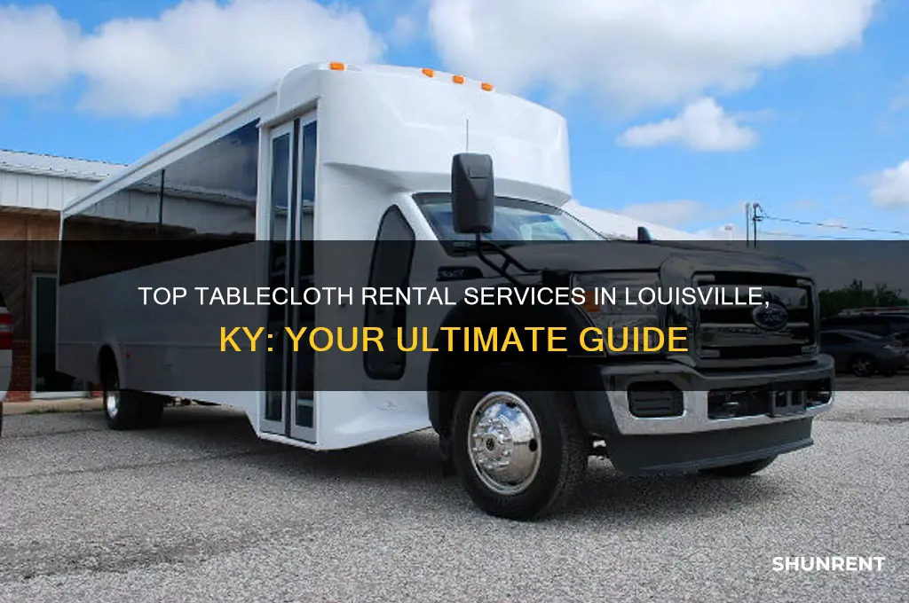 where to rent table clothes in louisville ky
