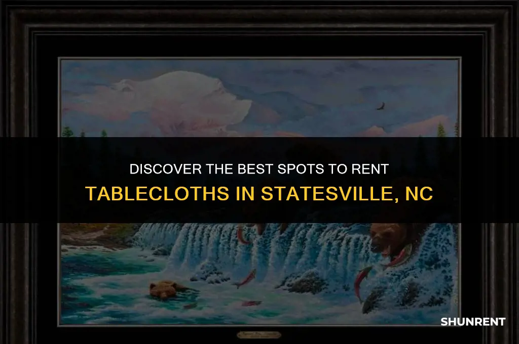 where to rent tablecloths in statesville nc