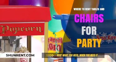Renting Tables and Chairs: A Guide to Event Planning
