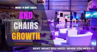 Where to Rent Tables and Chairs: A Guide to Event Furnishings Growth
