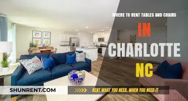 Top Charlotte NC Rentals: Tables & Chairs for Events & Parties