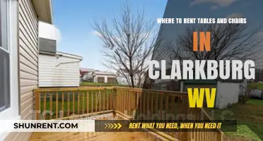 Top Clarkburg WV Rentals: Tables and Chairs for Every Event