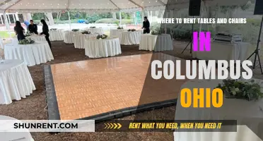 Top Columbus Ohio Table and Chair Rental Services for Events