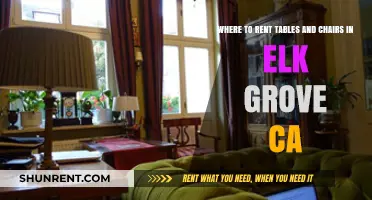 Top Elk Grove CA Table and Chair Rental Services Guide