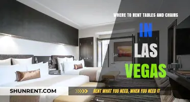 Las Vegas Table & Chair Rentals: Top Spots for Event Essentials