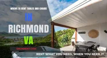 Richmond VA's Top Table and Chair Rental Services Guide