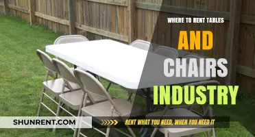 Where to Rent Tables and Chairs: Industry Insights and Options