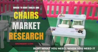 Top Table and Chair Rental Market Research Insights and Tips