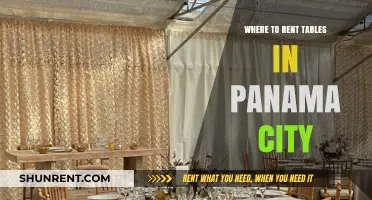 Panama City's Best Table Rental Spots for Your Next Event
