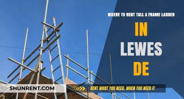 Rent Tall A-Frame Ladders in Lewes, DE: Top Locations