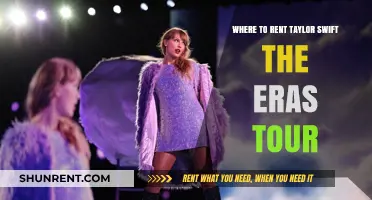 Where to Rent Taylor Swift's Eras Tour: A Comprehensive Guide
