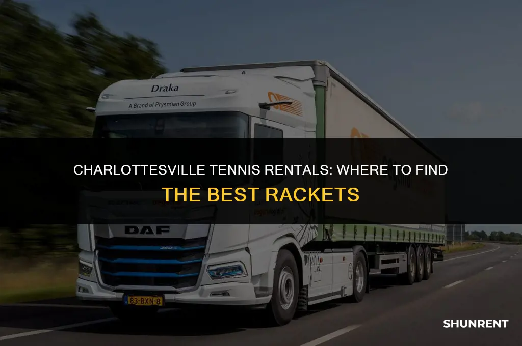 where to rent tennis rackets from charlottesville