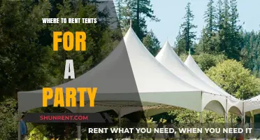 Where to Rent Tents for a Party: A Comprehensive Guide