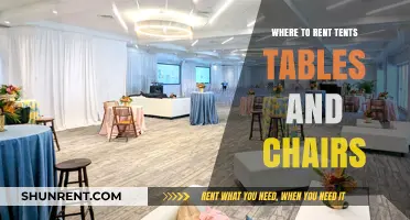 Where to Rent Tents, Tables, and Chairs: A Comprehensive Guide