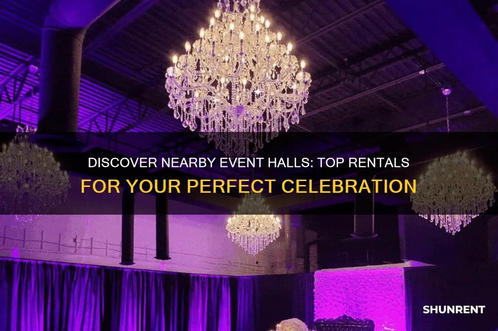 where to rent the best event hall close by