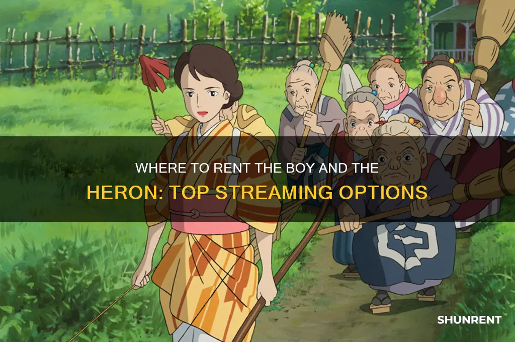 where to rent the boy and the heron