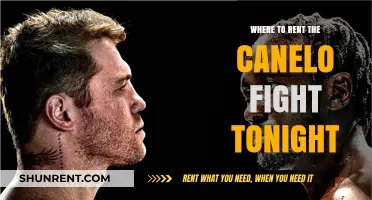 Where to Watch Canelo's Fight Tonight: A Comprehensive Guide