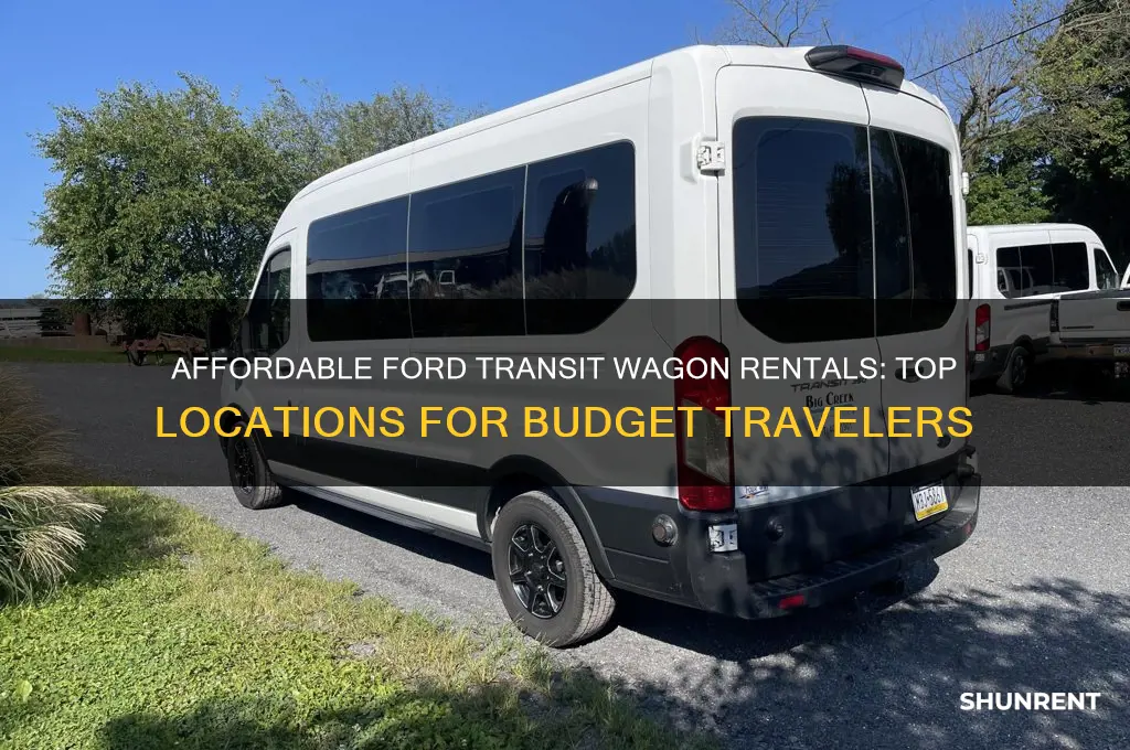where to rent the cheapest ford transit wagon