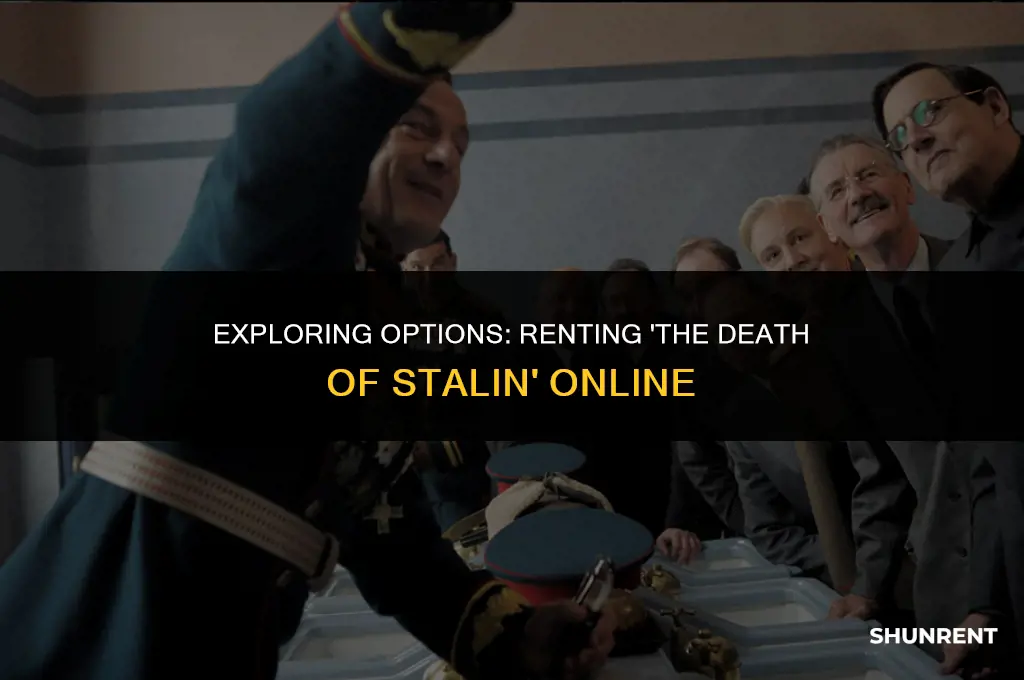 where to rent the death of stalin