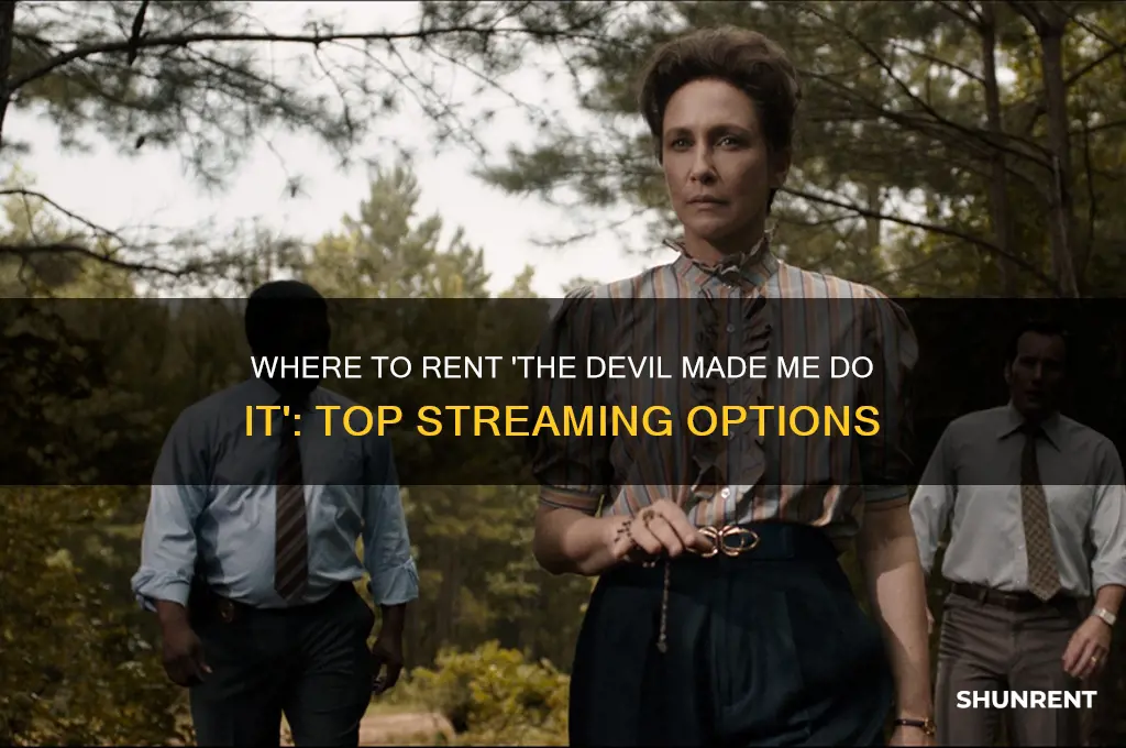 where to rent the devil made me do it