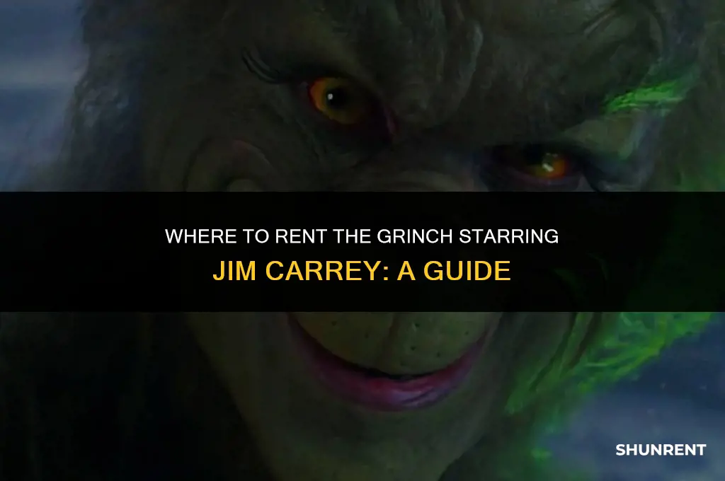 where to rent the grinch jim carrey