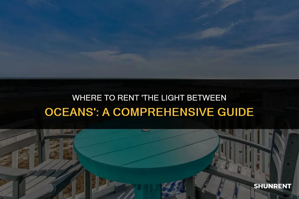 where to rent the light between oceans