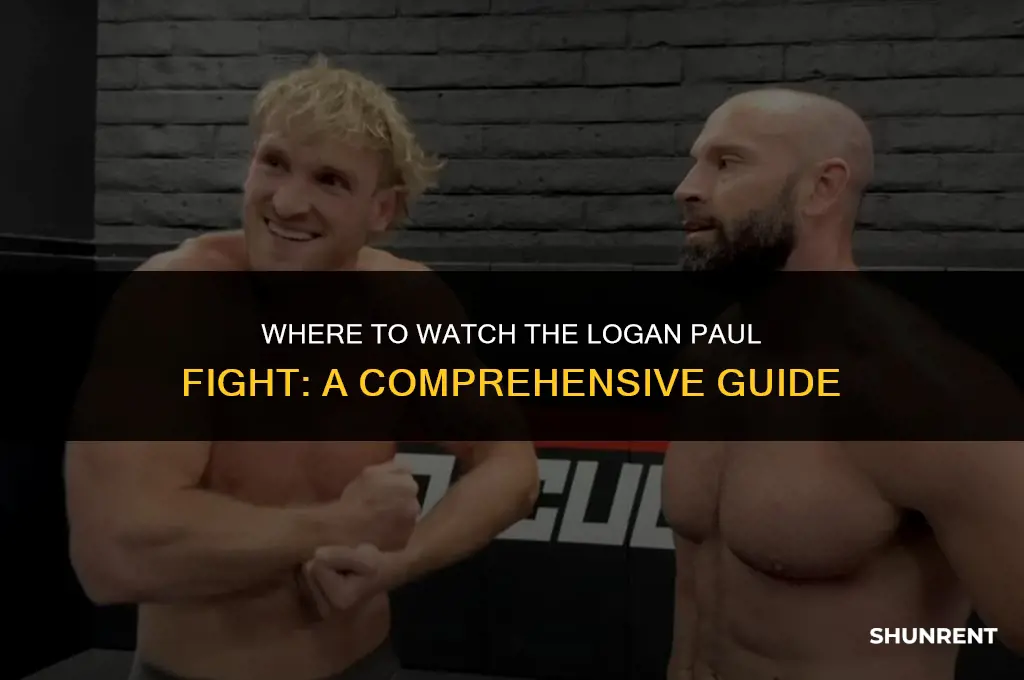 where to rent the logan paul fight
