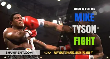 Where to Rent the Mike Tyson Fight: A Comprehensive Guide