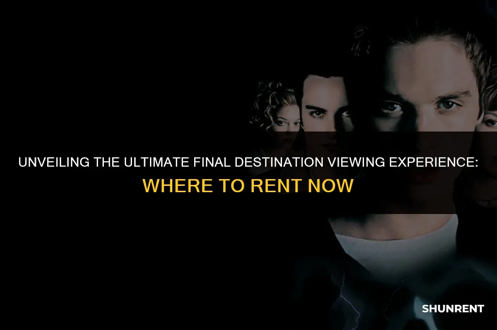 where to rent the new final destination