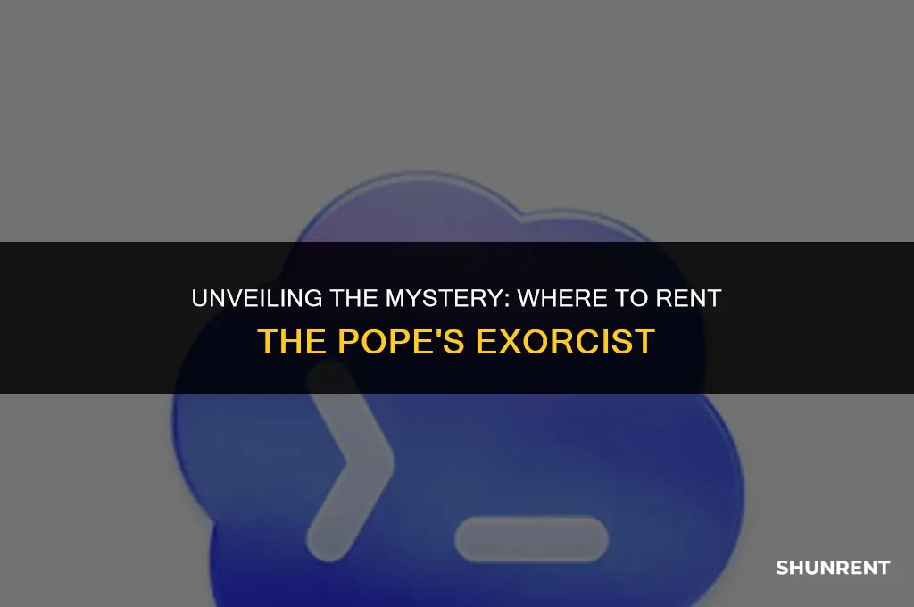 where to rent the pope