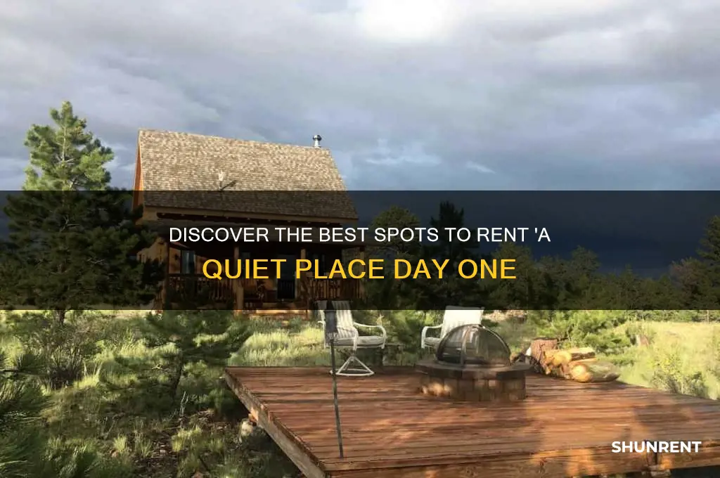 where to rent the quiet place day one