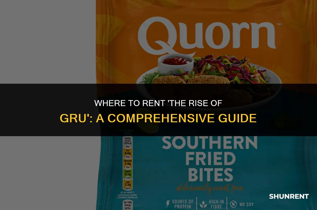 where to rent the rise of gru