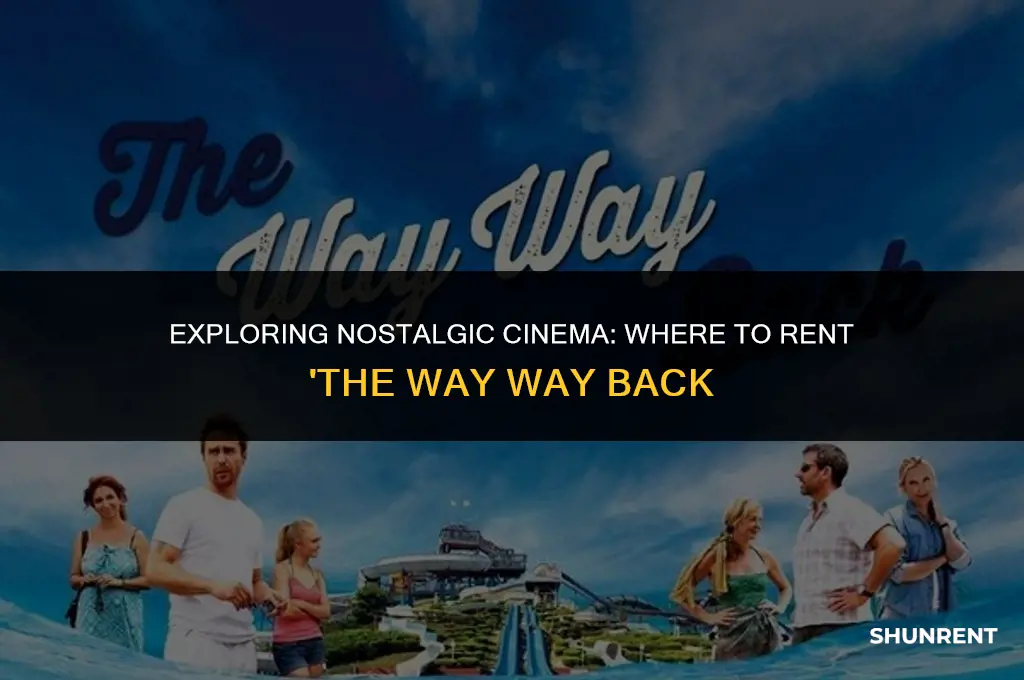 where to rent the way way back