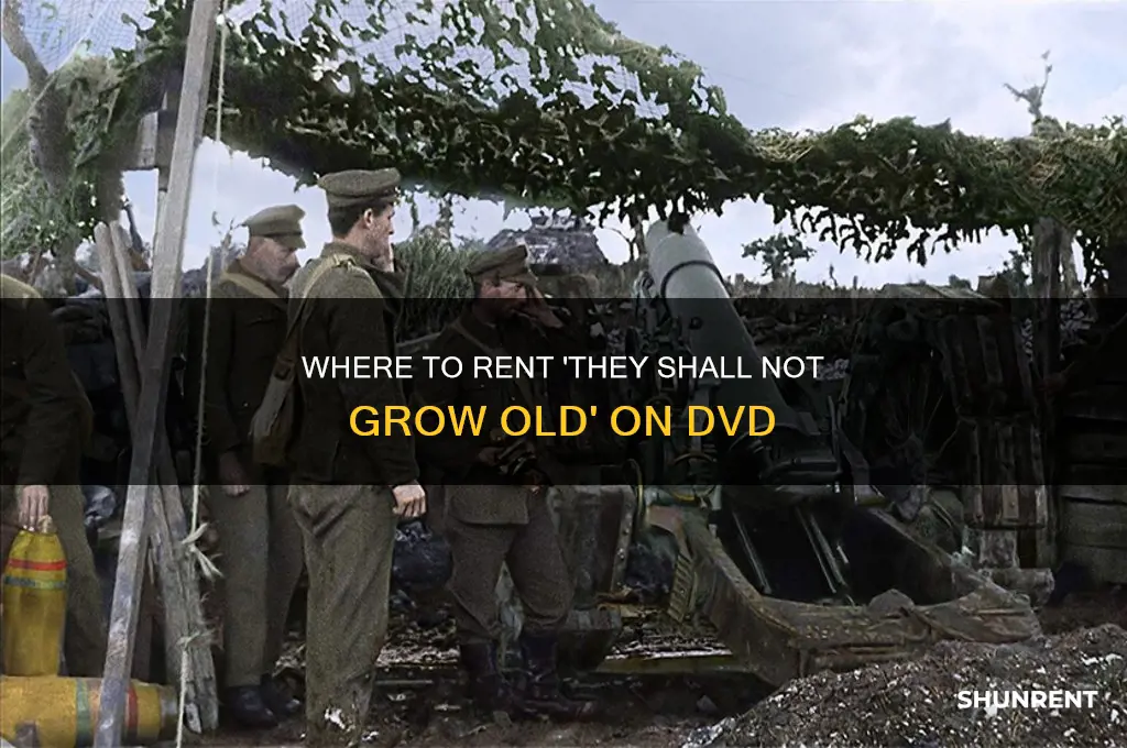 where to rent they shall not grow old on dvd
