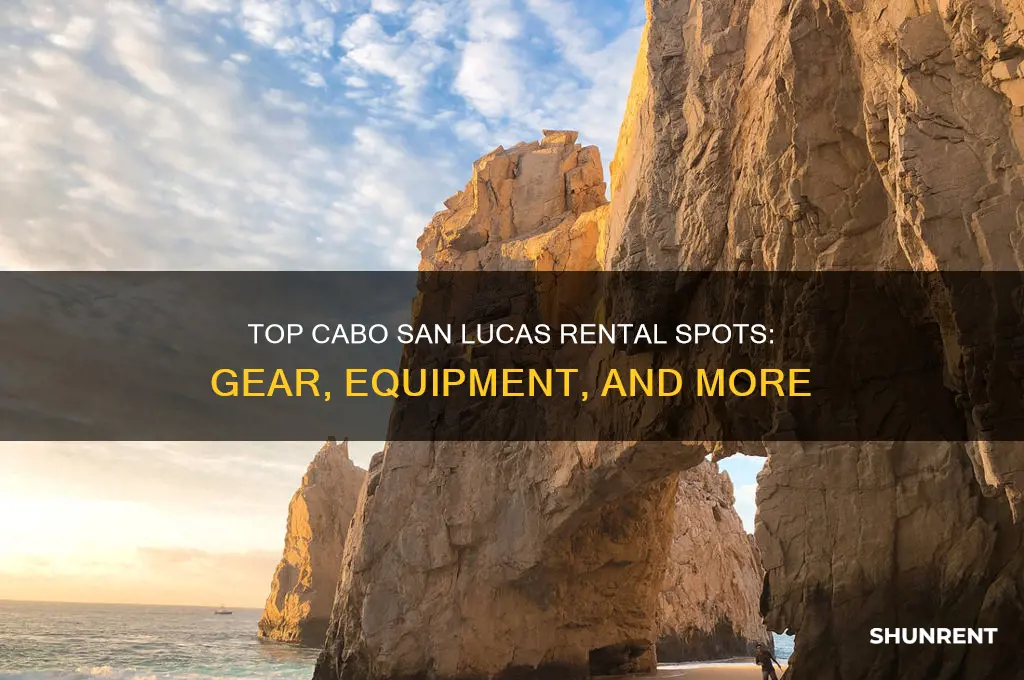where to rent things in cabo san lucas