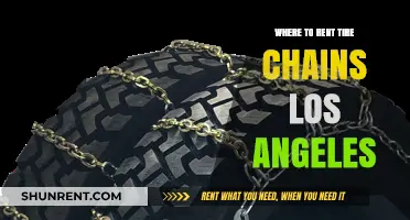Where to Rent Tire Chains in Los Angeles: A Comprehensive Guide